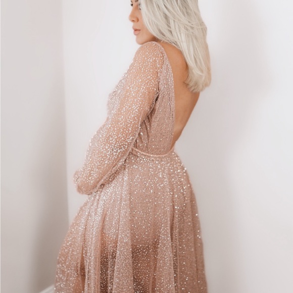 LUCKY STAR GLITTER DRESS - Picture 9 of 12